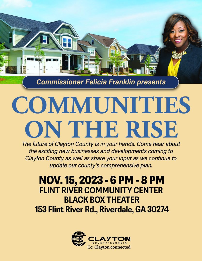 Communities on the Rise Flyer