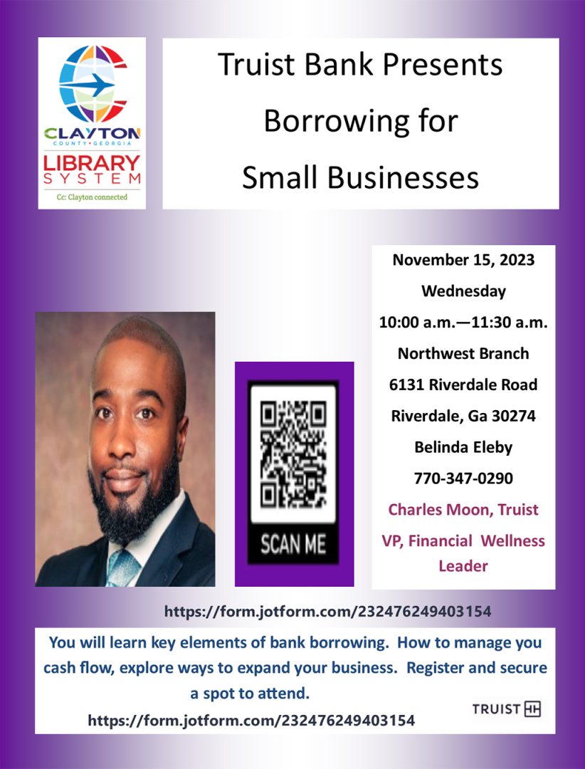 Borrowing for Small Business Flyer