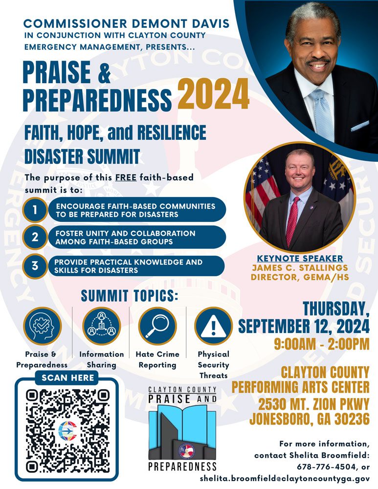 Praise & Preparedness Event Flyer