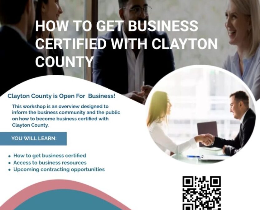 How to Get Business Certified with Clayton County