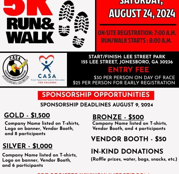 Chairman Turner’s 10th Annual Fitness 5K