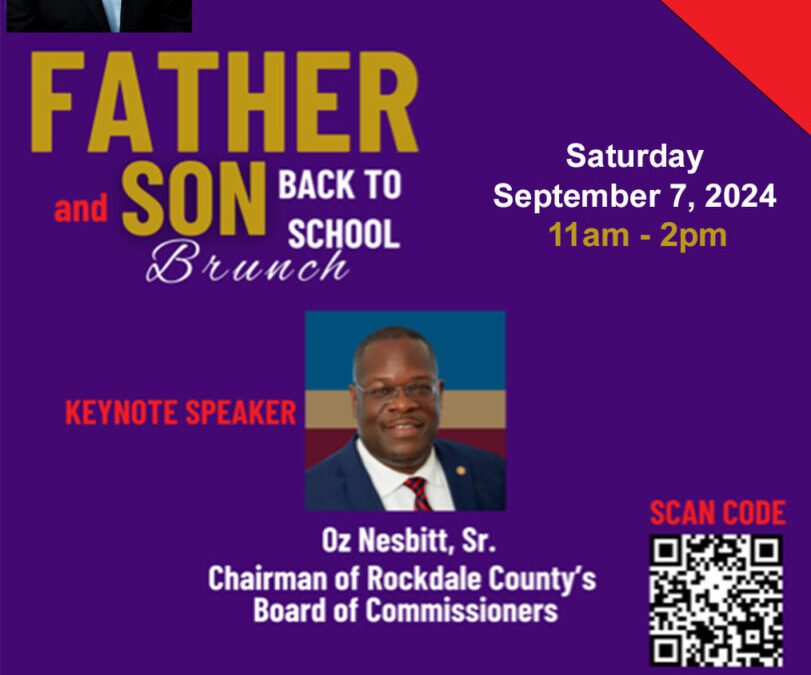 Commissioner DeMont Davis Presents Father And Son Back To School Brunch